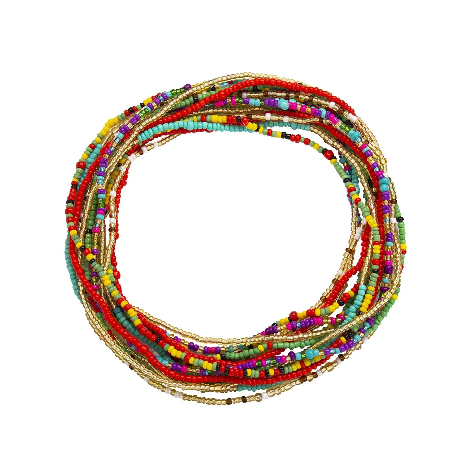 Sexy Women’s Handmade Beaded Multi-Layer Waist Chain Set